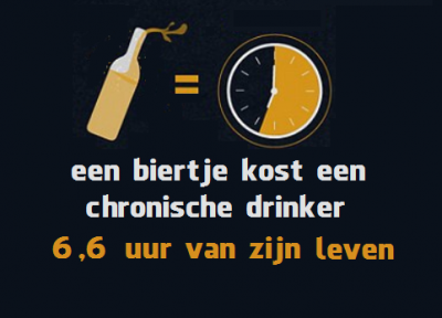 Twee biertjes per dag verkort je leven met 23 jaar!